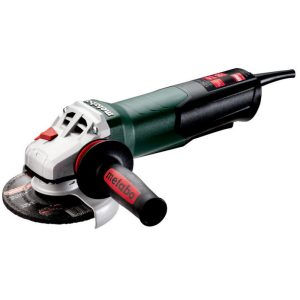 METABO Angle Grinder 125mm, 1250W, Paddle/Deadman, Safety Clutch, Quick Nut