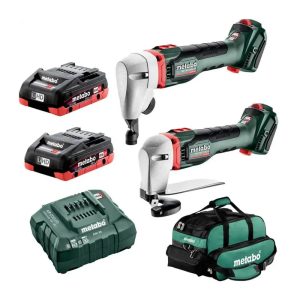 Metabo AU68203740 Brushless Nibbler & Shears Cordless Kit 18v Li-Ion AU68203740
