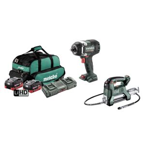 METABO 18V 2 Piece 2 x 5.5Ah Combo Kit