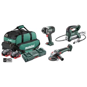 METABO 18V 3 Piece 2 x 5.5Ah Combo Kit