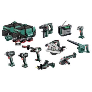 METABO 18V 10pc Brushless Mega Kit