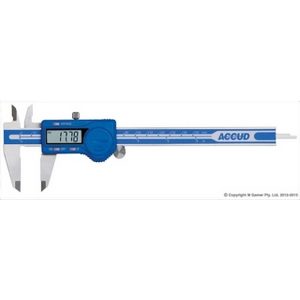ACCUD Digital Caliper 0-200mm/0-8"