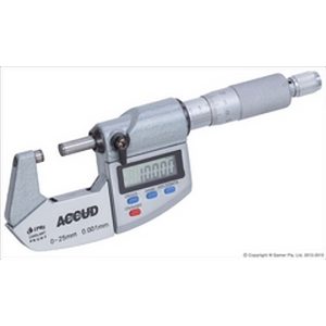 ACCUD Digital Outside Micrometer 0-25mm