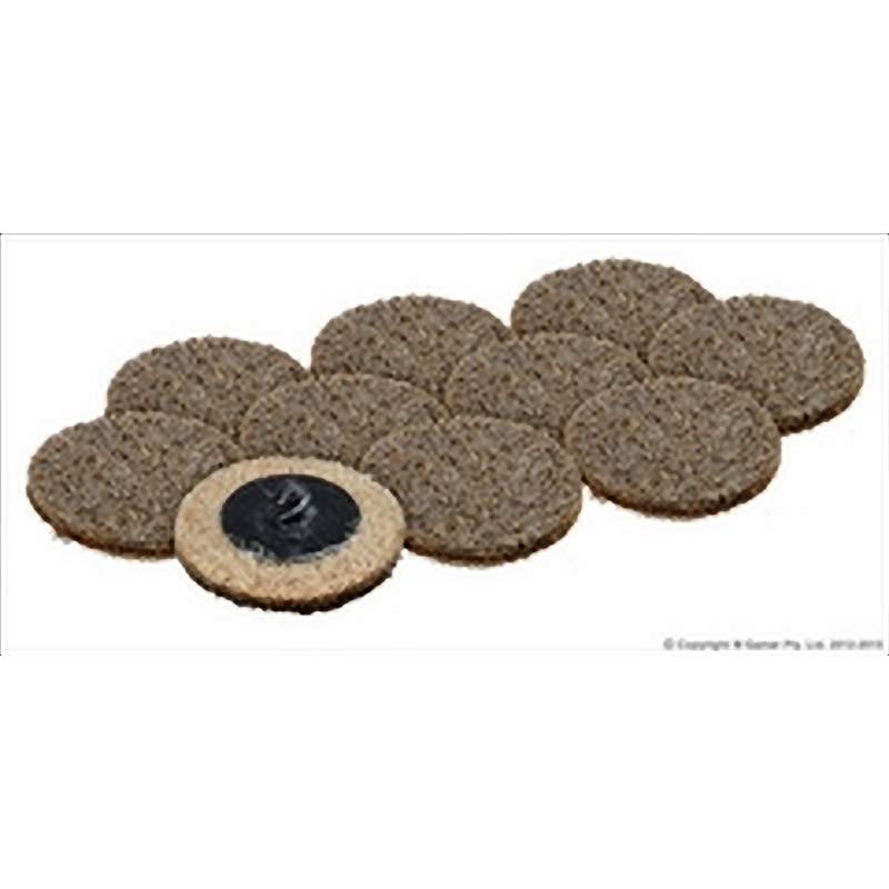 GEIGER 50mm Brown Abrasive Disc (Pack 10)