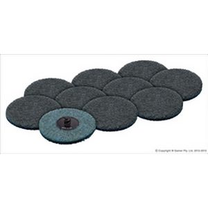 GEIGER 75mm Blue Abrasive Disc (Pack of 10)