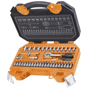 GEIGER 40 Piece 1/4” Square Drive Socket Set