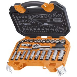 GEIGER 29 Piece 3/8” Square Drive Socket Set