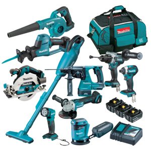 MAKITA 10pc 18V Brushless Combo Kit