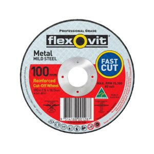 FLEXOVIT 100X2.5X16.0mm Fh38 Metal Cut-Off