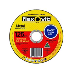 FLEXOVIT Metal Cut Off Disc 125 x 2.5mm