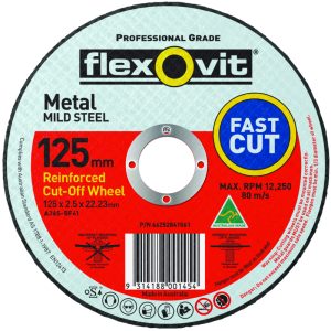 FLEXOVIT 180X2.5X22.2mm Fh38 Metal Cut-Off