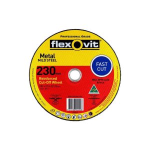 FLEXOVIT Metal Cut Off Disc 230 x 2.5mm