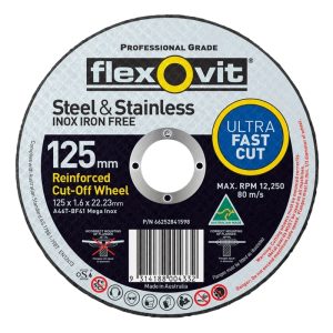 FLEXOVIT 127X1.6X22.2mm A46Tbf41 Megainox Cut-Off