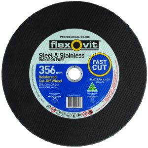 FLEXOVIT 406X3.0X25.4mm A36Sb L/Speed Cut-Off