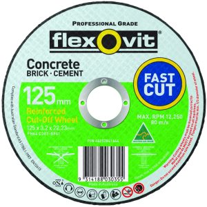 FLEXOVIT 115X3.2X22.2mm Fh64 Masonry Cut-Off