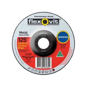 FLEXOVIT Metal Grinding Disc 125 x 6.8mm