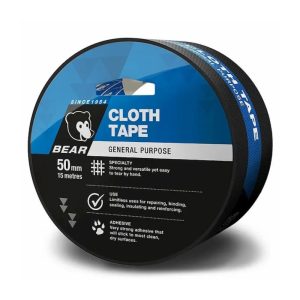NORTON Cloth Tape 50MMx15M Black