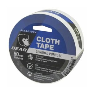 NORTON Cloth Tape 50MMx15M White