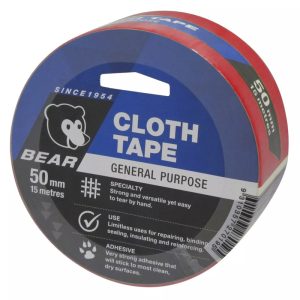 NORTON Cloth Tape 50MMx15M Red