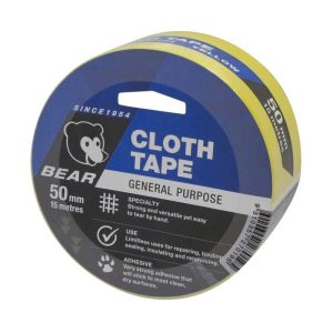 NORTON Cloth Tape 50MMx15M Yellow