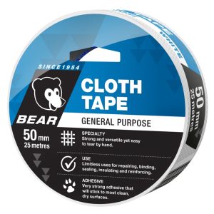 NORTON Cloth Tape 50mmx25M White