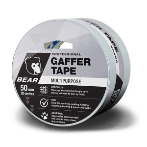 SAINT-GOBAIN ABRASIVES Gaffer Tape 50mmx20m Silver