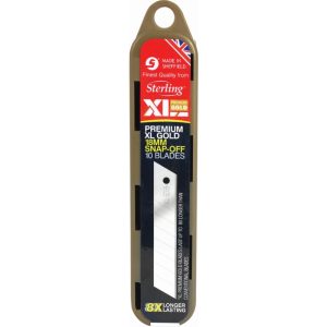 STERLING Xl Premium Gold Large Snap Blades (X10)