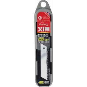 STERLING Sterling 18mm Large Snap - Off Blade (X10)