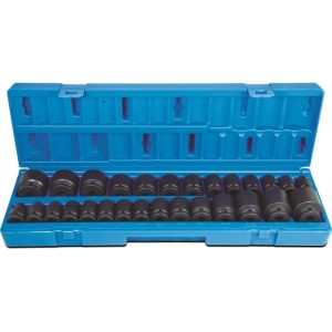 ACTION 28pc 1/2" Dr Impact Socket Set