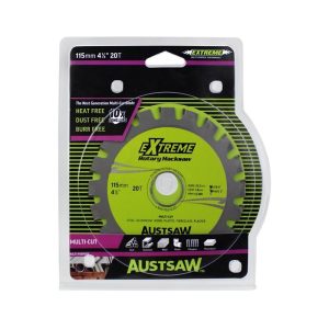 AUSTSAW 115mm (4.5”) Rotary Hacksaw Blade - 22.2mm Bore - 20 Teeth