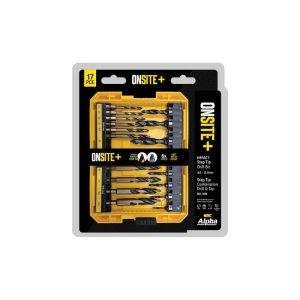 ALPHA 17pc Onsite+ Impact Step Tip Drill Set