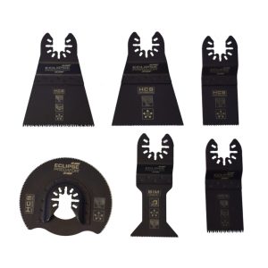 ECLIPSE 7pc Oscillating Blades Set For Wood/Metal