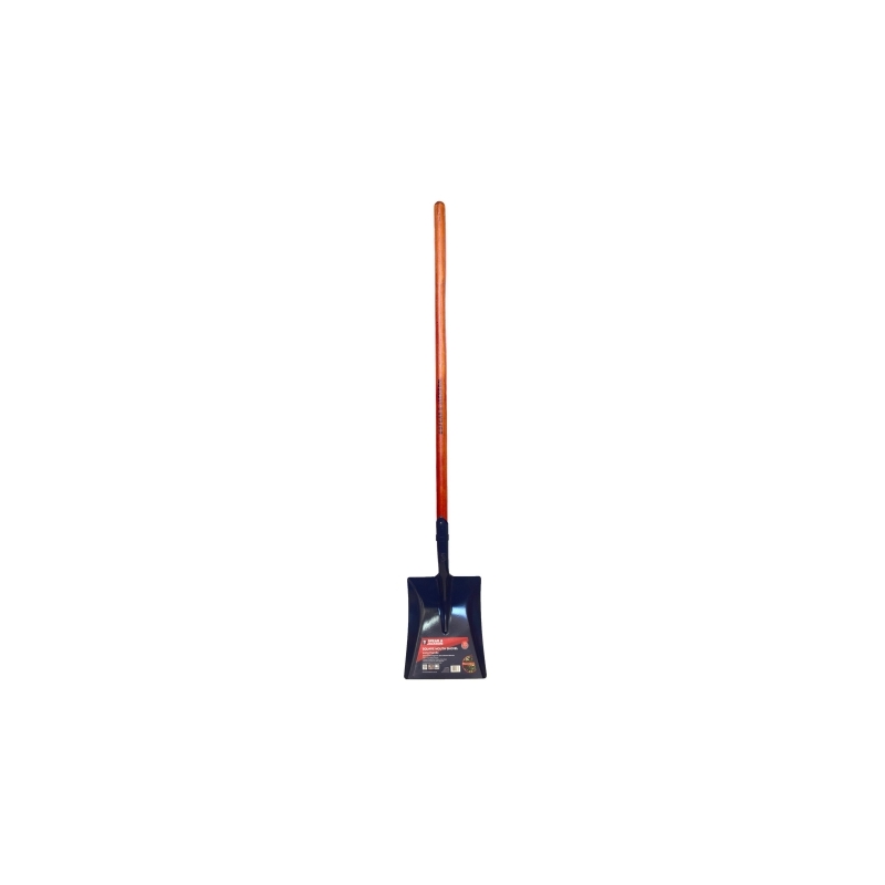 SPEAR & JACKSON Shovel - Square Mouth - Timber Shaft - Poly D Handle