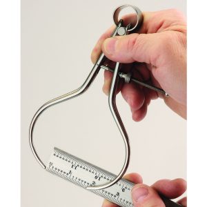 STARRETT Calipers Spring Type 6In (150MM) Outside Round Legs