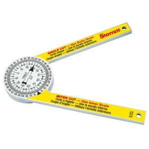 STARRETT Plastic Miter Protractor 180mm