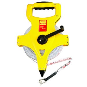 STARRETT Tape Measure 1/2 X 60M 24 Strand Fiberglass Metric Grad MM