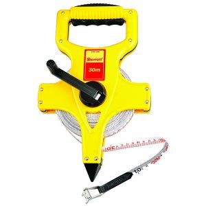 STARRETT Tape Measure Open Reel Fiberglass Metric (13MM) X 30M