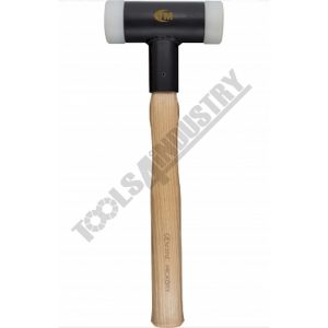 TOOLS 4 INDUSTRY Dead Blow Hammer 40Mm Sfh-D40 Nylon Faced & Hickory Handle