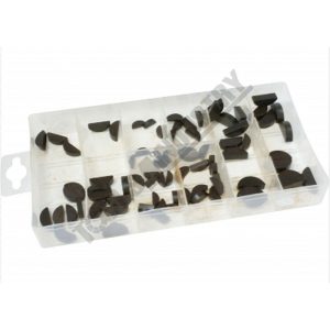 TOOLS 4 INDUSTRY Wood Ruff Key Assortment Met 80Pce