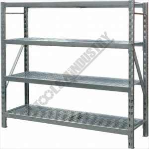 TOOLS 4 INDUSTRY Shelving Industrial Rss-4Ws 4 X Shelves Steel Shelves