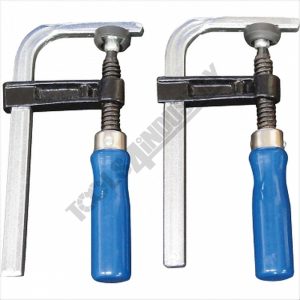 TOOLS 4 INDUSTRY Clamp Set Heavy Duty 2 Piece Scheppach 1.4M Rail, 50Mm H/D