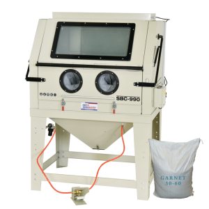 HAFCO METALMASTER Sandblast Cabinet & Grit Package