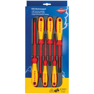 KNIPEX 1000V VDE Screwdriver Set 6pce