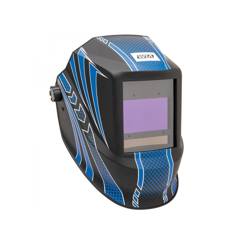 WIA OpticFX Blue Knight Auto-Darkening Welding Helmet