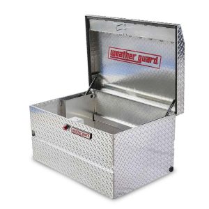 WEATHER GUARD Chest Aluminium Ute Box 900MM Clear Coat