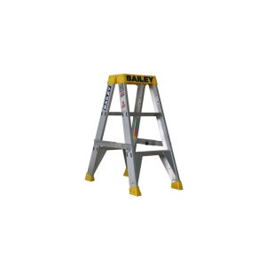 BAILEY 3 Step Pro Double Sided Stepladder
