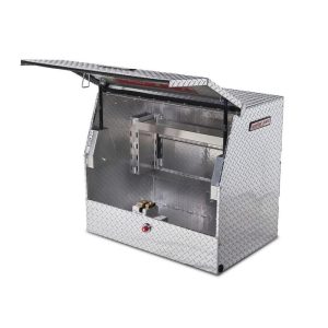 WEATHER GUARD Upright Toolbox, Aluminium, Armor Tuf Clear, 900MM (310L)