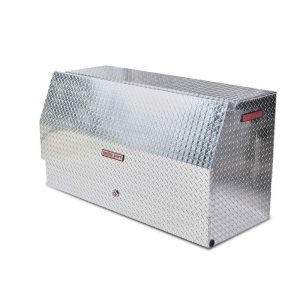 WEATHER GUARD Upright Toolbox Aluminium Ute Box 1200MM Clear Coat