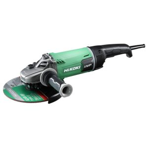 HIKOKI 230mm Angle Grinder With Trigger (Deadman) Switch, Soft Start, 2400W, Anti-Vibration Handle, UVP