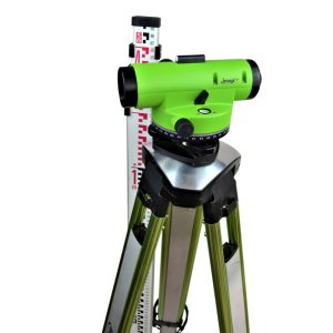 IMEX Lar 32X Mag Auto Level With Tripod & 5M Staff